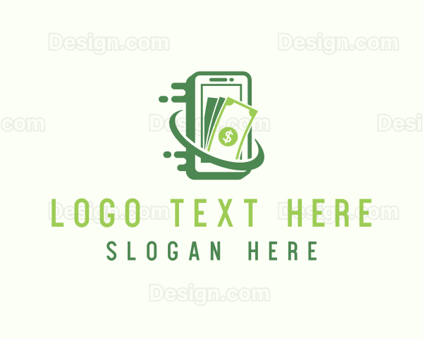 Mobile Application Money Logo