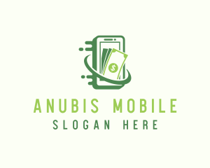 Mobile Application Money logo design