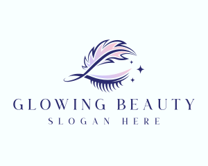 Eyebrow Feather Lashes logo