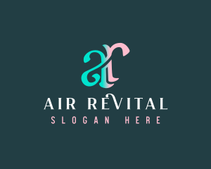 Elegant Monogram Letter AR logo design