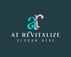 Elegant Monogram Letter AR logo design