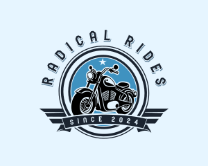 Motorcycle Wings Rider logo design