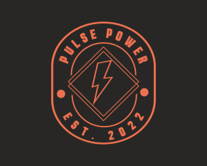 Electric Bolt Power logo design