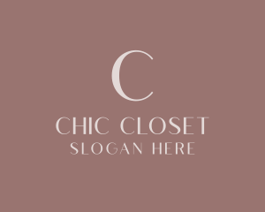 Chic Feminine Fashion Boutique logo design