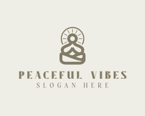 Meditation Zen Yoga logo design