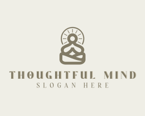 Meditation Zen Yoga logo design