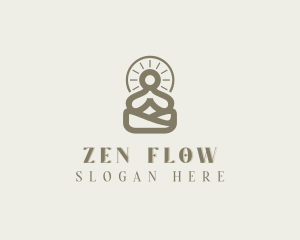 Meditation Zen Yoga logo design