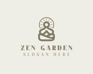 Meditation Zen Yoga logo design