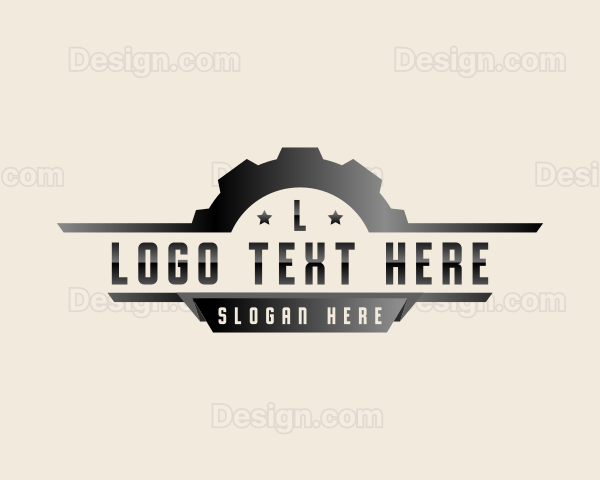 Mechanical Gear Repair Logo