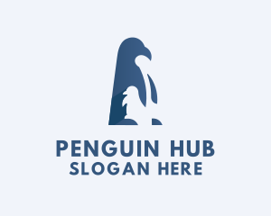 Penguin Mother Baby logo