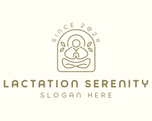 Meditation Yoga Wellness logo design