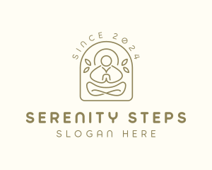 Meditation Yoga Wellness logo design