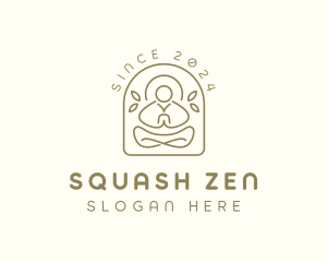 Meditation Yoga Wellness logo design