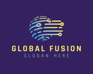 Digital Global Tech logo design