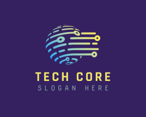 Digital Global Tech logo design