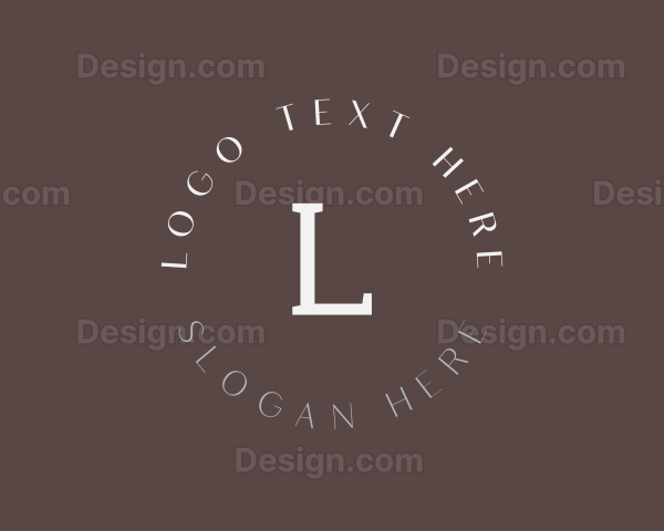 Luxury Fashion Boutique Store Logo