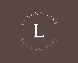 Luxury Fashion Boutique Store logo design