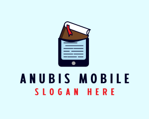 Book Mobile Phone  logo design