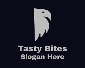 Gray Bird Silhouette Logo