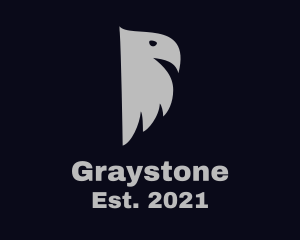 Gray Bird Silhouette logo
