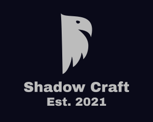 Gray Bird Silhouette logo