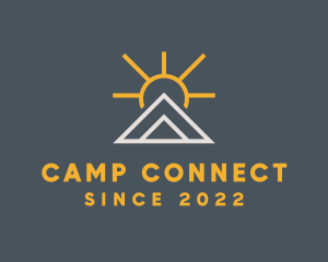 Sun Mountain Camp logo design