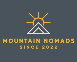 Sun Mountain Camp logo design