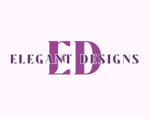 Feminine Elegant Beauty logo design