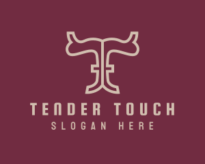 Western Saddle Boutique Letter T logo design