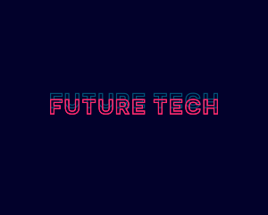 Future Glitch Business logo design