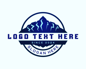 Outdoor Mountain Peak logo