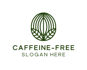 Coffee Brew Leaf  logo design