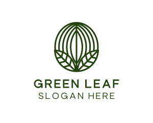 Coffee Brew Leaf  logo design