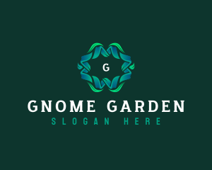 Gardening Plant Leaves logo design