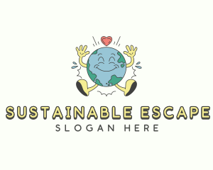 Sustainable Earth Planet logo design