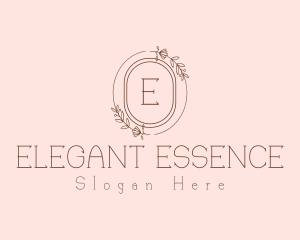 Floral Beauty Wreath logo design