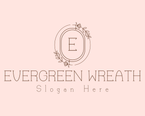 Floral Beauty Wreath logo design