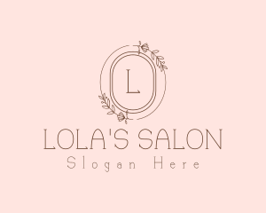 Floral Beauty Wreath logo design