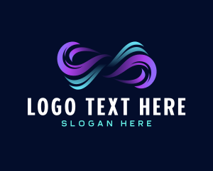 Modern Infinity Wave logo