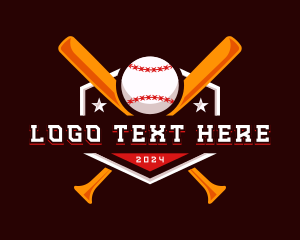 Baseball Sport League logo