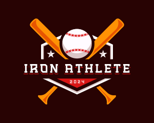 Baseball Sport League logo design