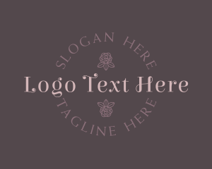 Floral Beauty Wordmark logo