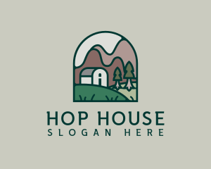 Rural Mountain House logo design