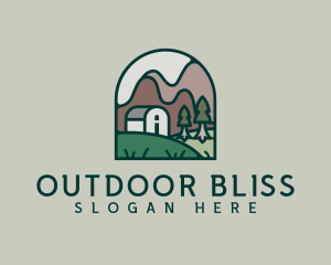 Rural Mountain House logo design