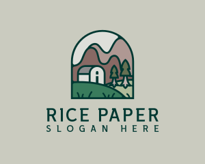 Rural Mountain House logo design