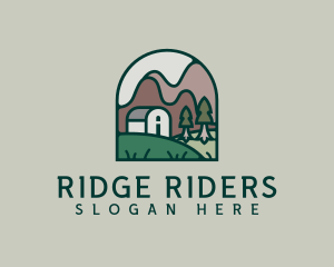 Rural Mountain House logo design