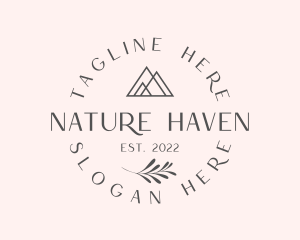 Elegant Natural Business logo design