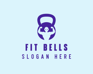 Kettlebell Fitness Gym  logo design