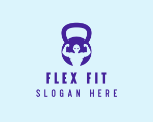 Kettlebell Fitness Gym  logo design