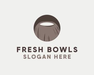 Brown Coconut Milk logo design